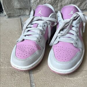 Nike Pink and Gray Athletic Sneakers